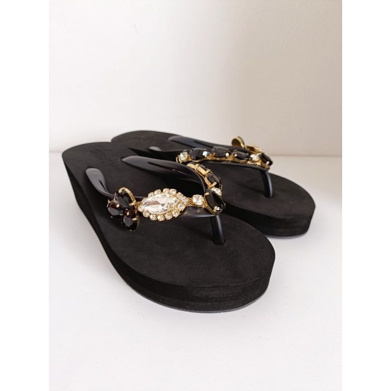 Sandal Swarovski Ingvivi wedges Polos Motif 5 cm 160-9A