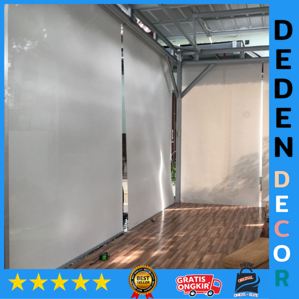 Suntex Roller Blind Tirai Outdoor Solusi Tampias Hujan