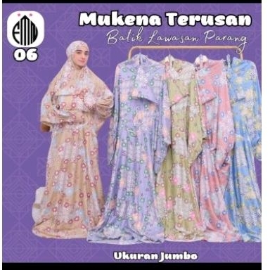 Mukena Terusan Batik