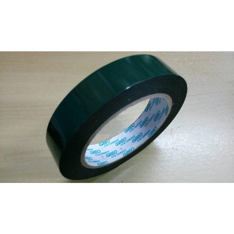 

DOUBLE FOAM TAPE GREO 22 mm X 4 meter hijau