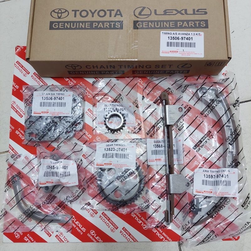 RANTAI KETENG CHAIN SET AVANZA 1300CC XENIA 1300CC