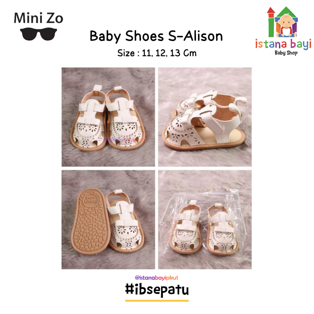 MINIZO Prewalker Bayi Girl - Prewalker Shoes/Sepatu Bayi