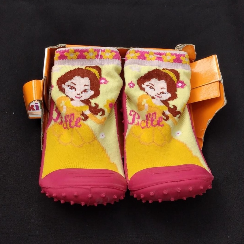 SEPATU BAYI Perempuan BELLE ANTI SELIP Size 22 &amp; 23 GIRL NEW SKIDDERS BABY - Sepatu Anti Licin Bayi Belajar Jalan 1 s/d 2 Tahun