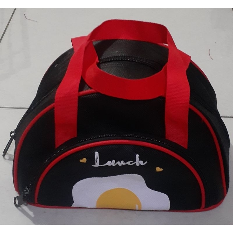 TAS BEKAL MAKAN MOTIF TELUR LUNCH BAG