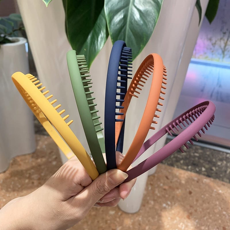 ✿ELYSABETHME✿ Bando sirkam polos korea cute kekinian anak remaja