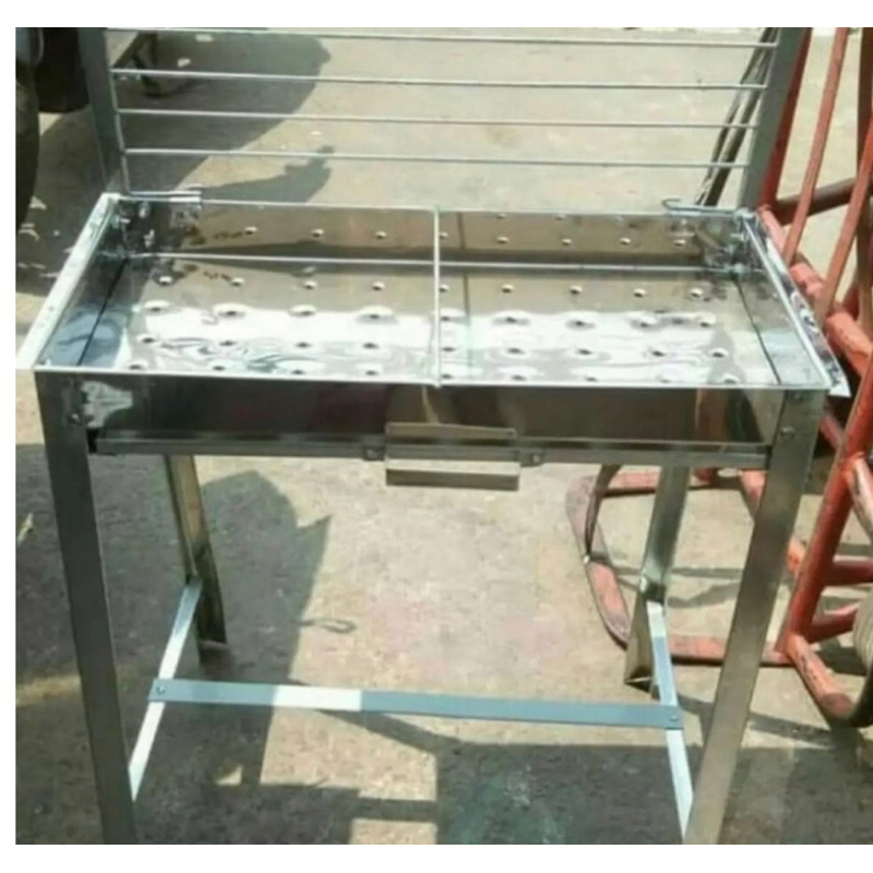 panggangan arang stainless / panggangan BBQ / bakaran stainless