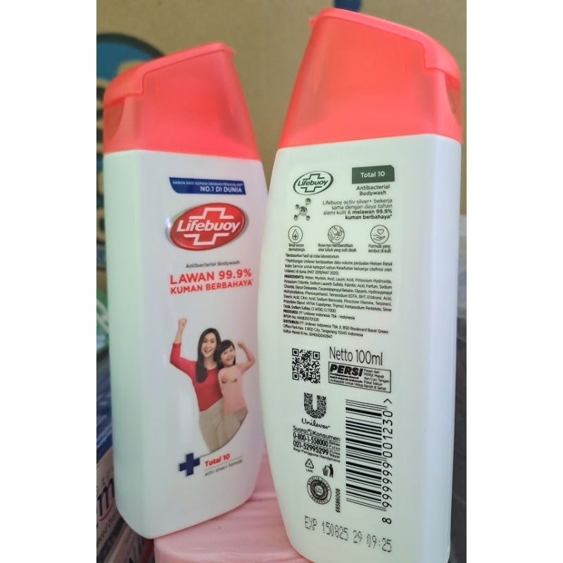 LIFEBUOY ANTIBACTERIAL BODYWASH - TOTAL 10 - 100ml