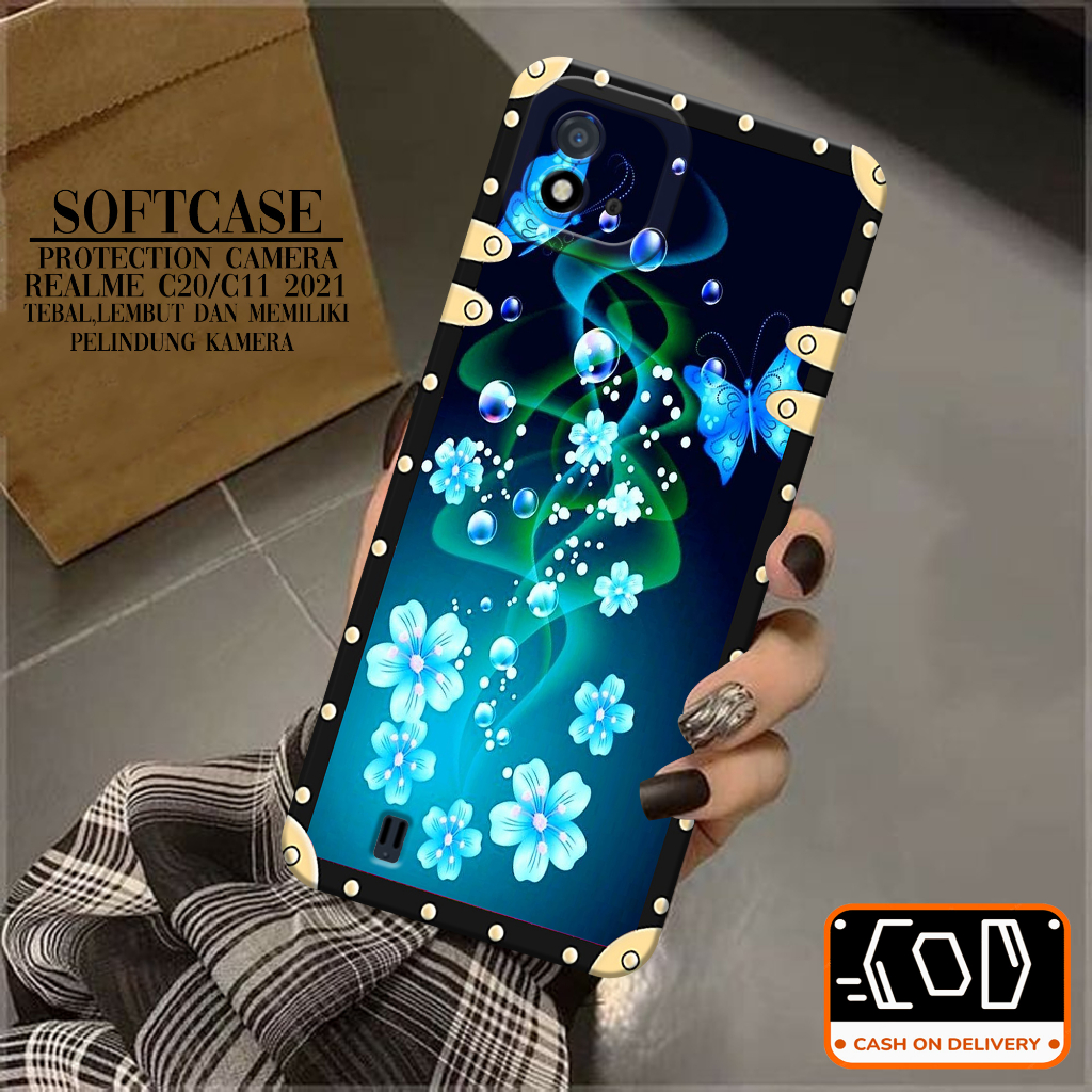 Case Hp Realme C20/C11 2021- Soft Pro Camera - Softcase Realme C20/C11 2021- Casing Realme C20/C11 2