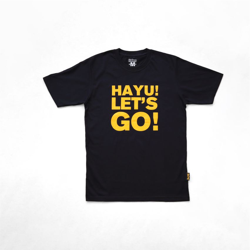 Kaos BaOng T-Shirt LETS GO Hitam