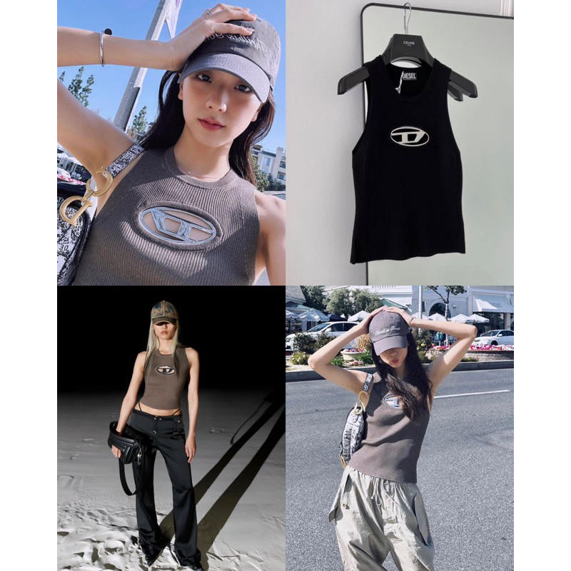 Diesel Crop Top As seen jisoo blackpink