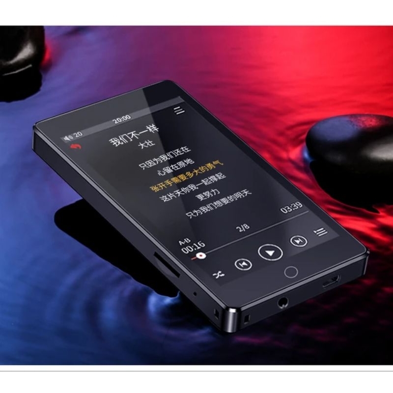 RUIZU H1 32GB TouchScreen 4.0 Inci MP4 Player Bluetooth Pemutar Musik Mendukung Radio FM Video E-book