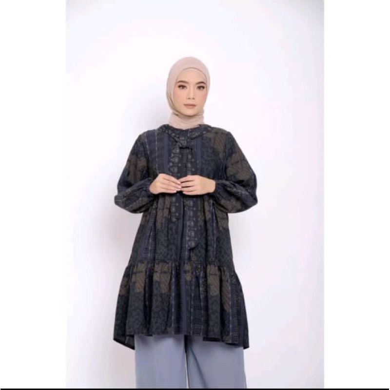 BIBA BLACK TUNIK BY ZM ZASKIA MECCA