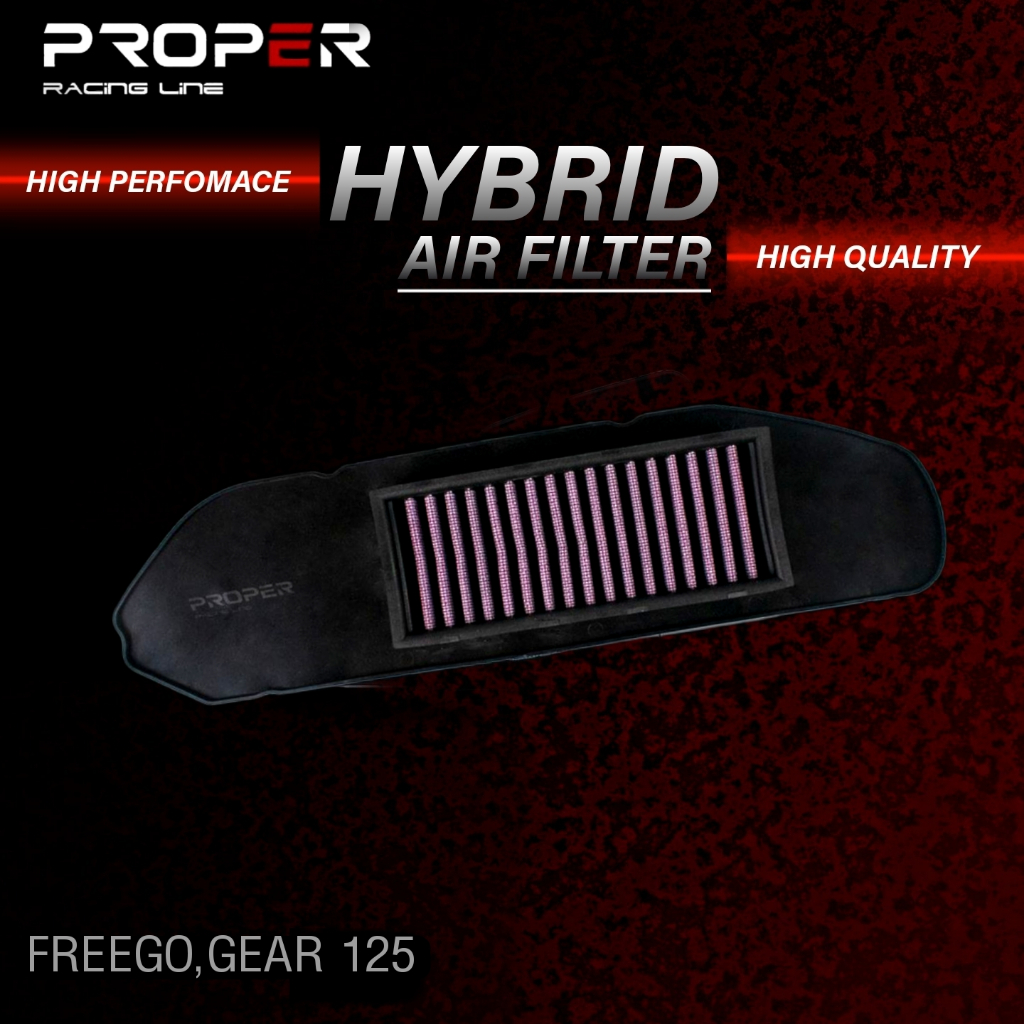 AIR FILTER SARINGAN UDARA FILTER UDARA PROPER RACING LINE MOTOR YAMAHA GEAR FREEGO