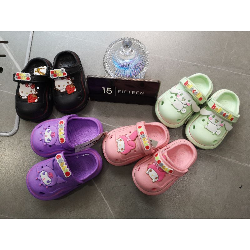 NEW ! ! Size：18-29 Sandal Sendal Anak Perempuan Usia 0-8 Tahun colorful Bahan Eva Karet / BABY Girl 6136-C