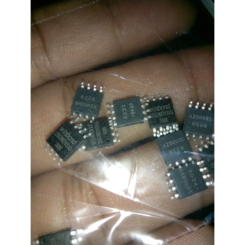 25q16 25q16dvsig ic memori kosong dan isi