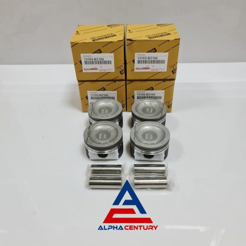 PISTON ASSY GRANDMAX GRANMAX VELOZ AVANZA 1.5 ASLI GARANSI 1 BULAN