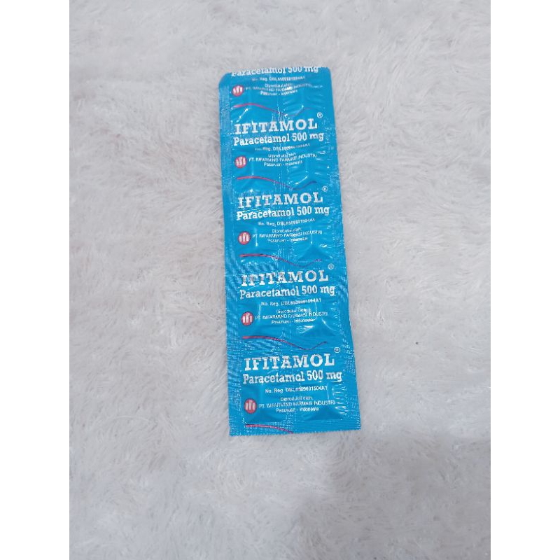 IFITAMOL PARACETAMOL 500MG | 1STRIP 10 KAPLET