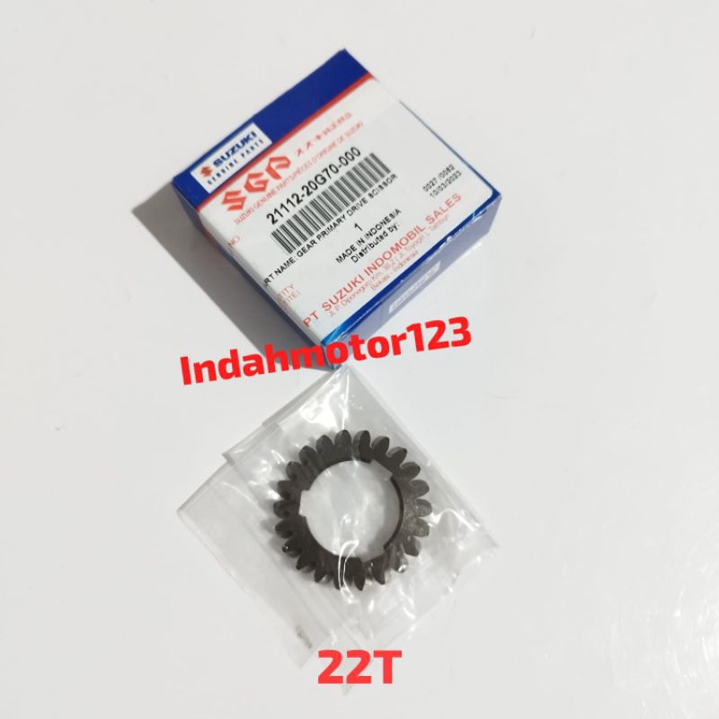 Gear gir gigi primer primery primary gigi nanas kopling shogun 125 arashi sp original sgp KOPLING TA