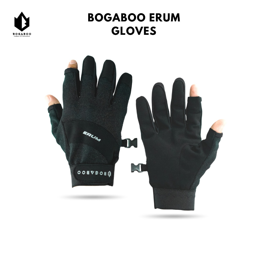 BISA COD SARUNG TANGAN BOGABOO ERUM - SARUNG TANGAN SEPEDA MOTOR TOUCHSCREEN  HP - GLOVES ANTISLIP