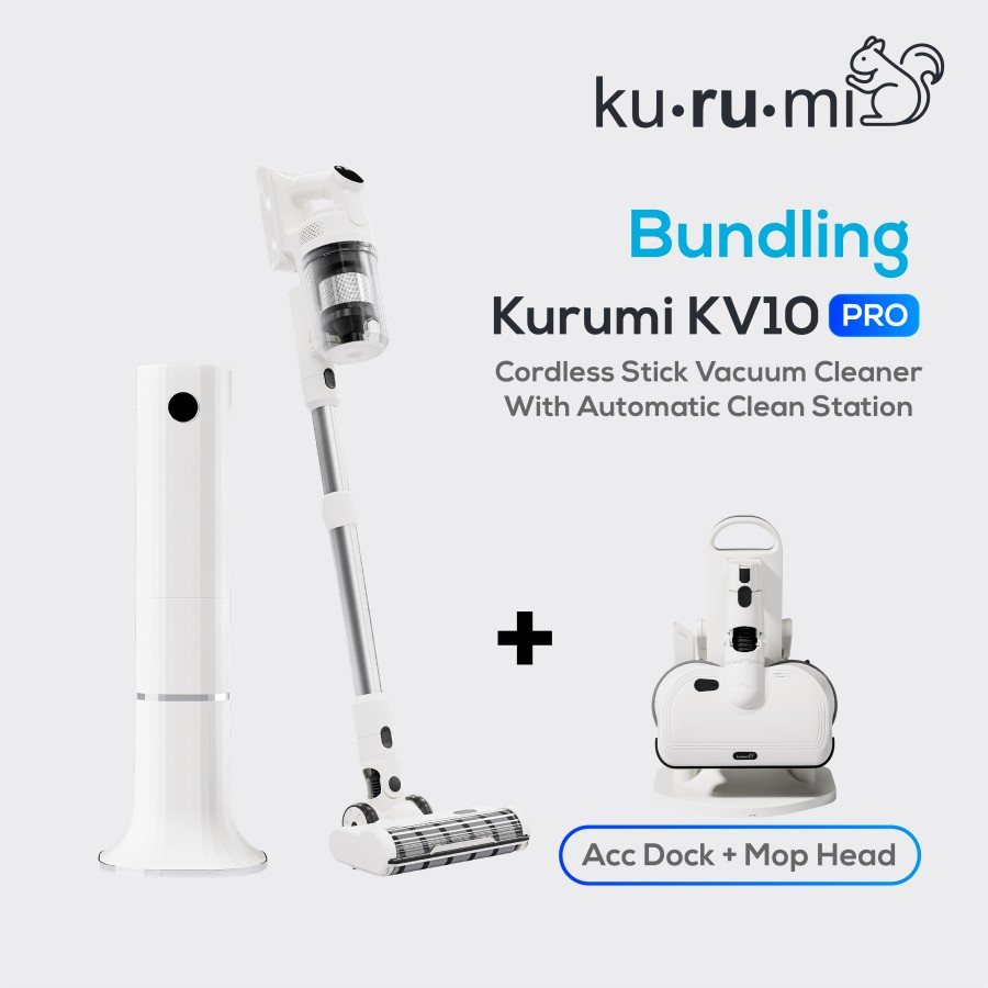 Kurumi KV 10 Pro Vacuum Cleaner with Auto Clean Station