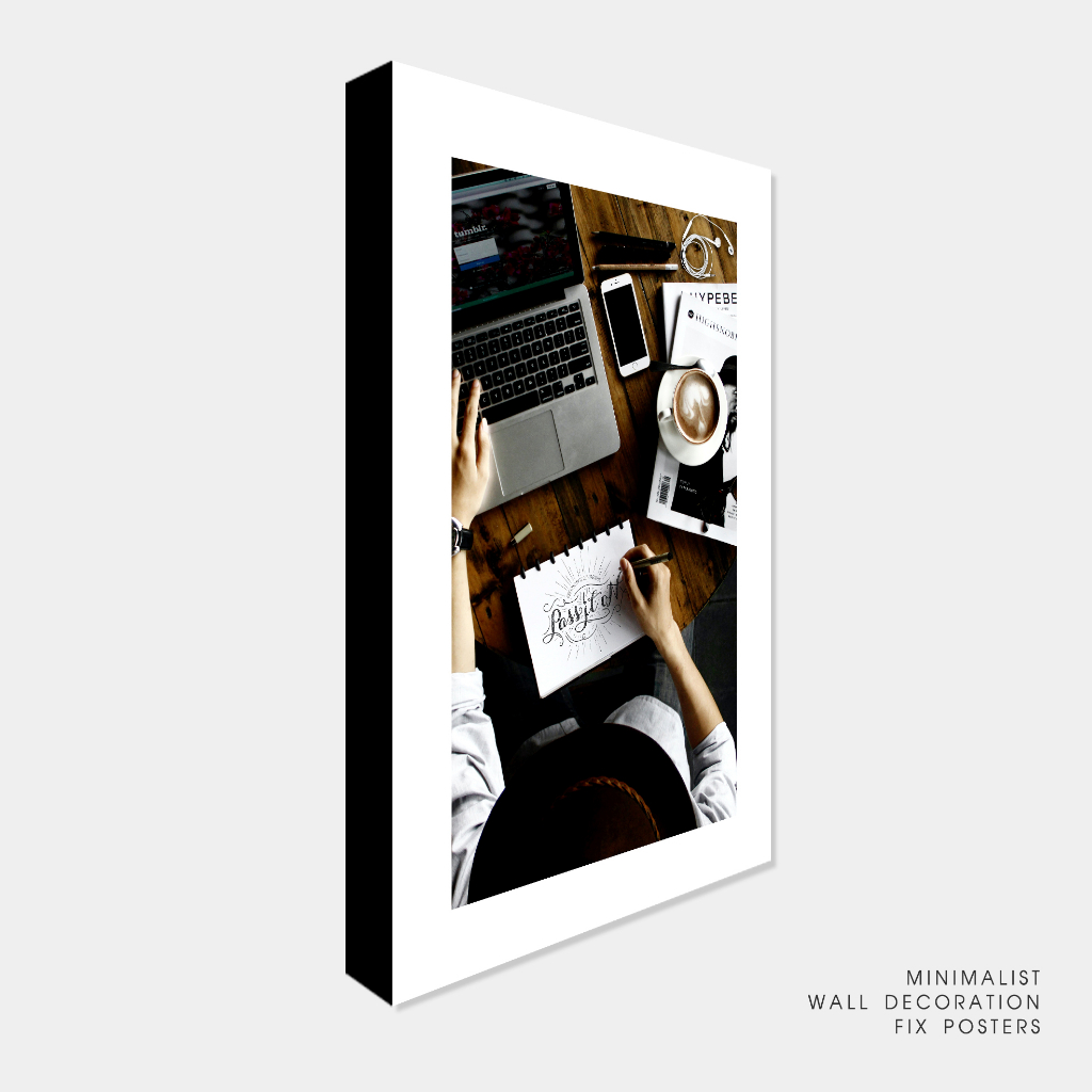 Hiasan dinding cafe Poster minimalis Wall decor modern