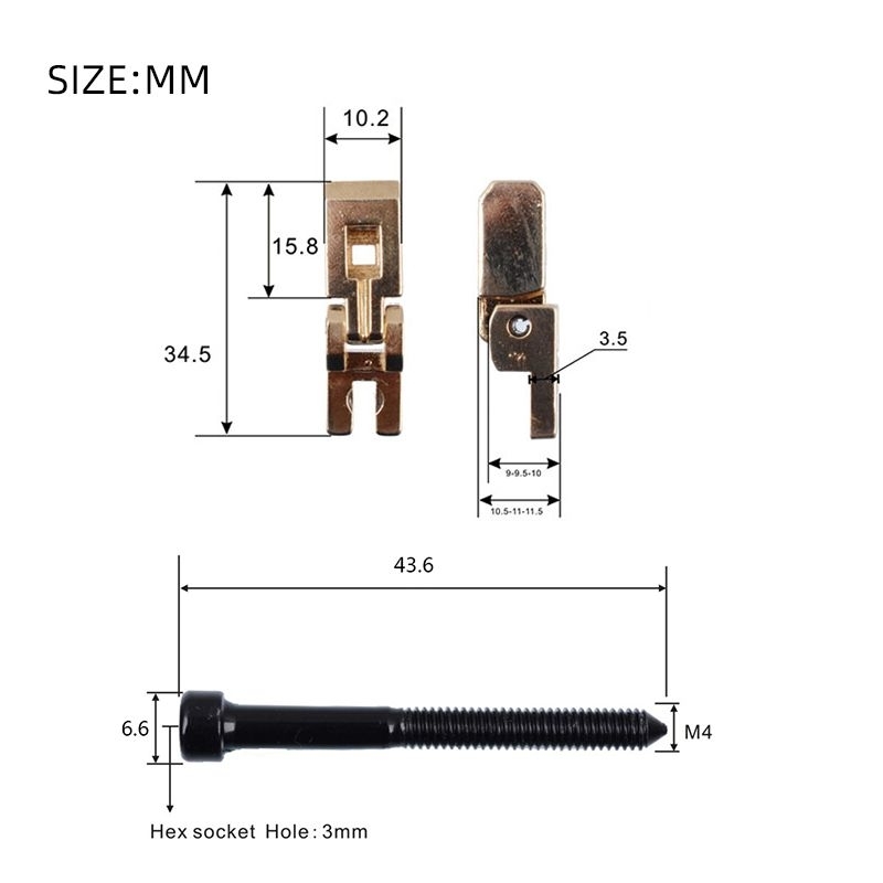 saddle tremolo gitar updown model floydrose bridge saddles gitar sadel tremolo updown