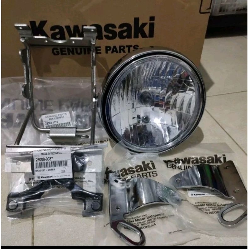 Reflektor Ninja Plus Breket Set Kupingan Dan Breket Spidometer Berkualitas