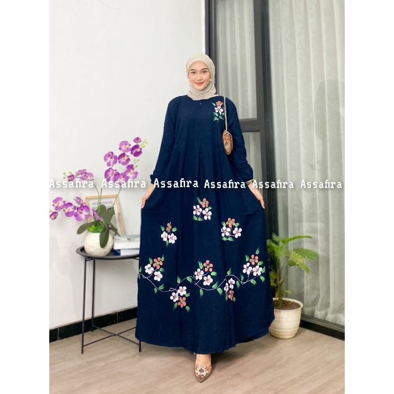 GAMIS TWILL LUKIS TERBARU