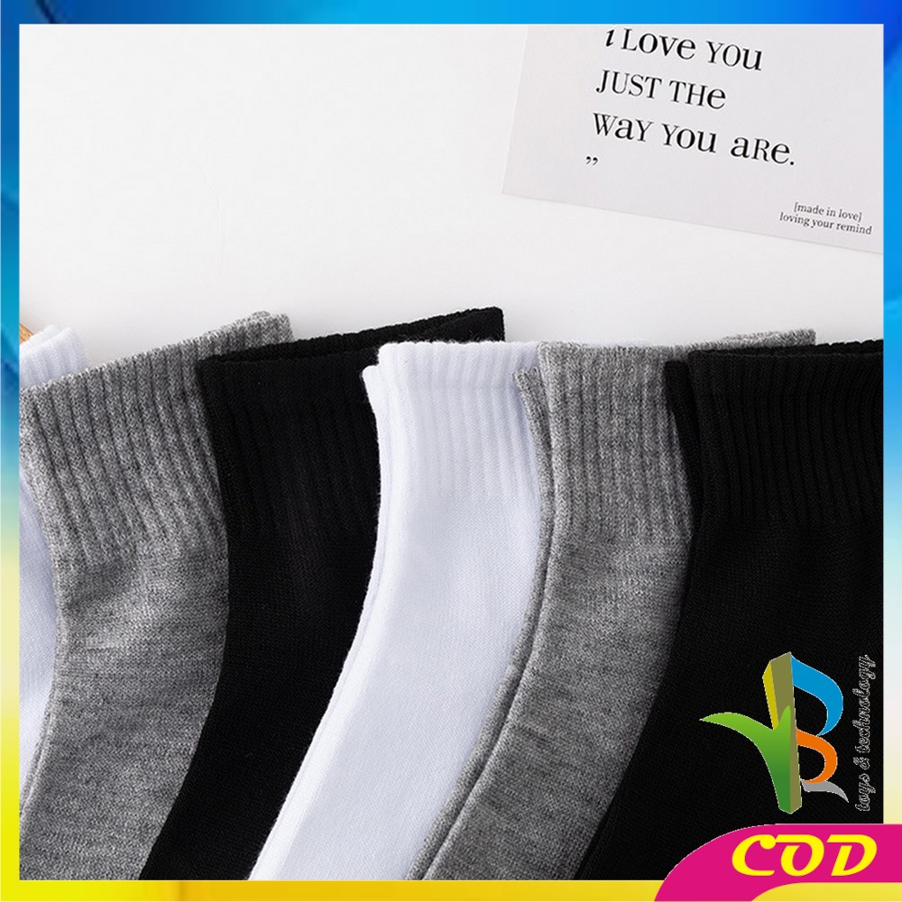 RB-P251 Kaos Kaki Sport Socks Motif Polos Pria Wanita Panjang Diatas Mata Kaki Kaos kaki Office Kantoran Kaus Kaki Olah Raga Fashion