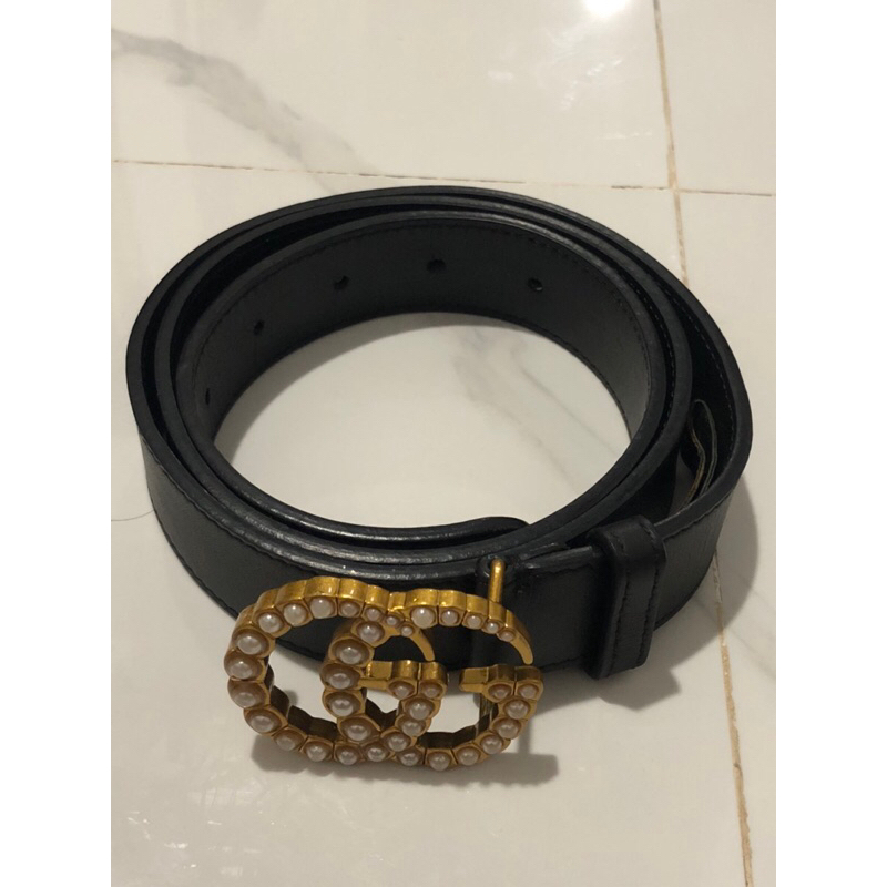 ikat pinggang Gucci Auntentic