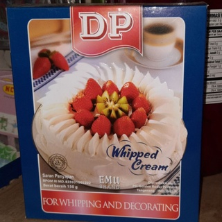 

DP whipping cream 48x150gr/crt