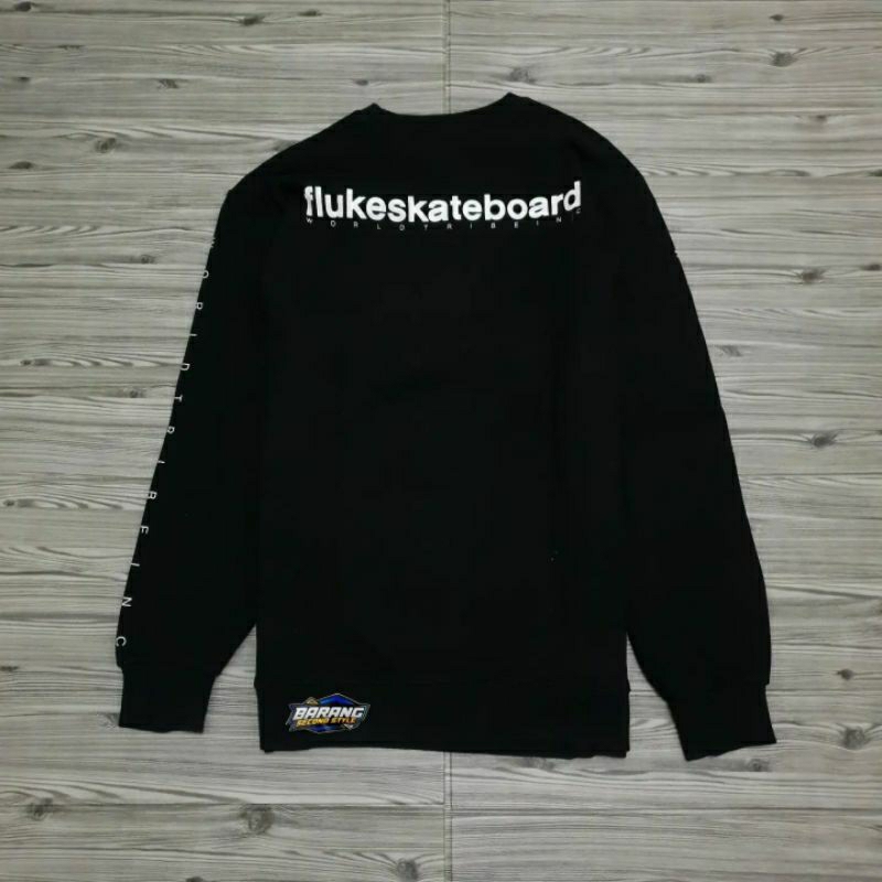 crewneck fluke skateboard