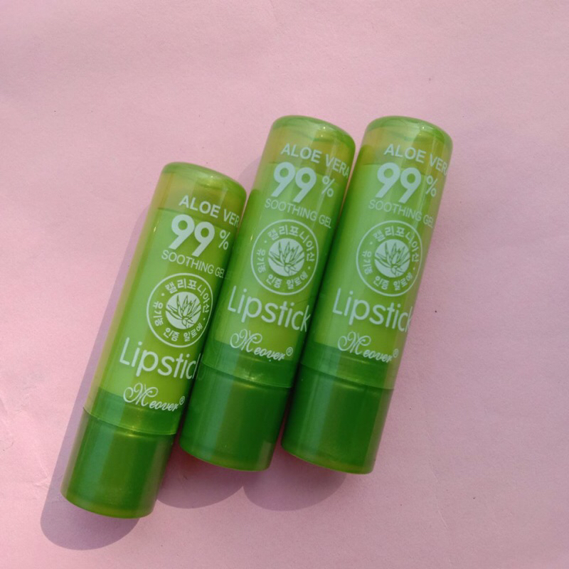 BUNGA - Lipbalm Aloevera Lidah Buaya Serum Bibir Meover Pelembab Bibir