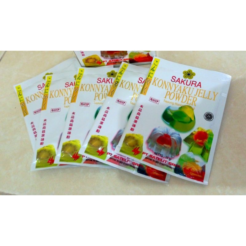 Sakura Konyaku Jelly Powder/ Bubuk Jelly Premium