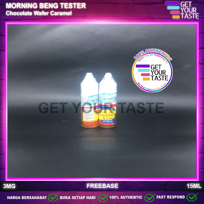 Liquid Morning Stars Beng Tester 3MG 15ML Freebase Series by MSI