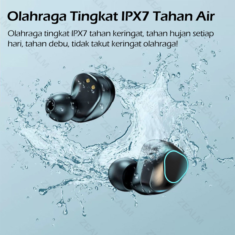 M10 TWS Noise Cancelling Headphone Nirkabel Earbud Nirkabel In-Ear Bluetooth 5.0 Headphone HIFI Headphone Musik Stereo Headphone Bluetooth Efek Suara 9D IPX7 Tahan Air dan Tahan Keringat 3500mah powerbank