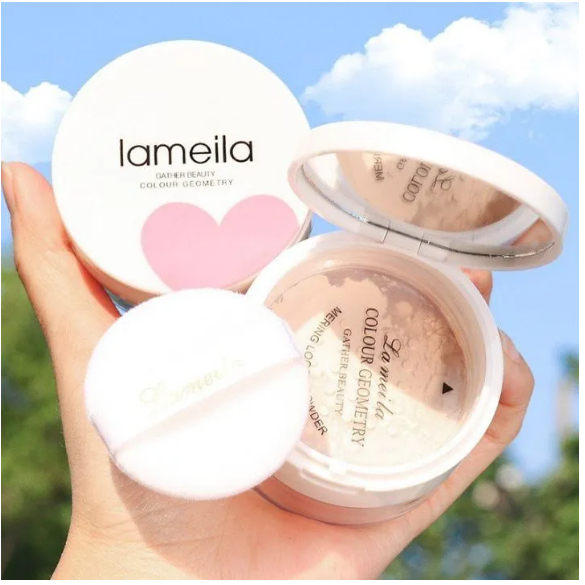 LAMEILA LAMAILAI LML3050 Powder Oil Control -BEDAK TABUR LAMEILA COLOUR GEOMETRY