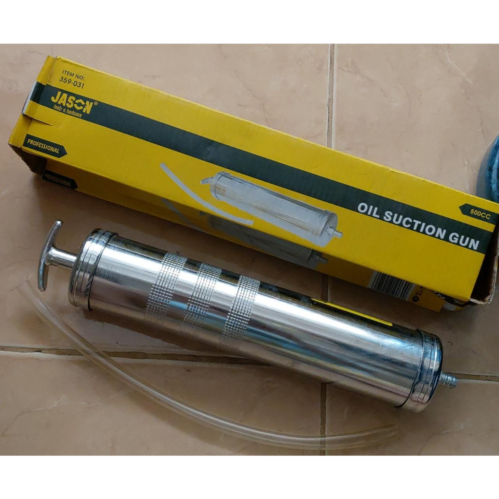 GREASE GUN 500CC WARNA SILVER JASON (359-031)