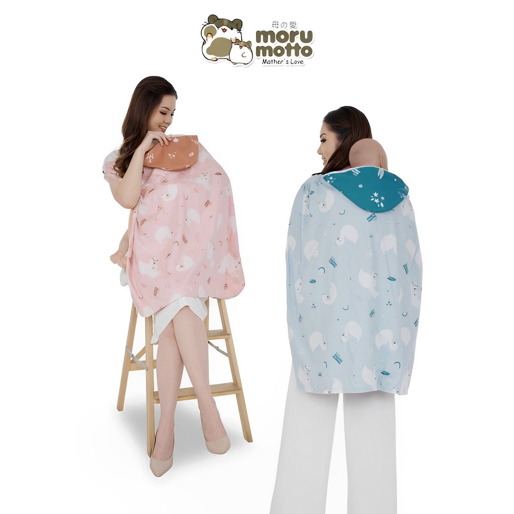 MORU MOTTO ON THE GO BLANKET BABY SWAN SERIES / MMB3014