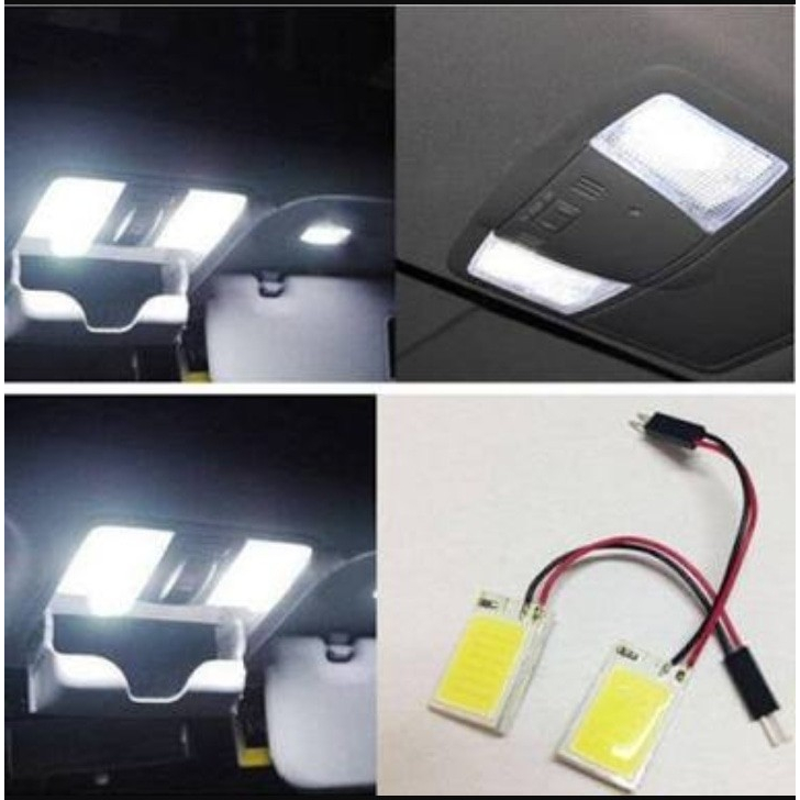 LED PLAFON KABIN PLAT NOMOR PLASMA 18 COB MOBIL