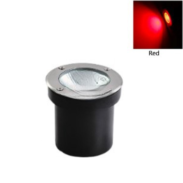 Lampu Taman Hias Model Tanam Ground Light Waterproof 10W - FA-24 - Red