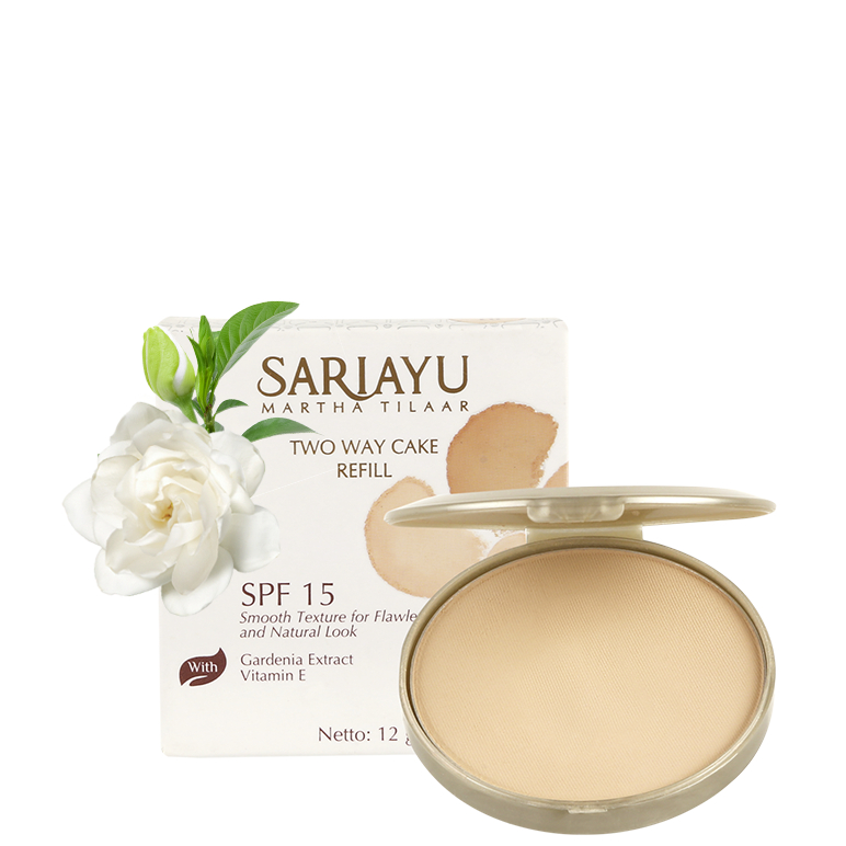 SARIAYU Martha Tilaar Two Way Cake Gold Spf15 Reffill