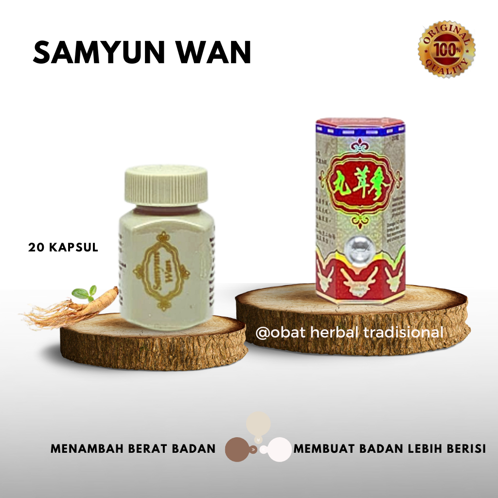 Samyun Wan Wisdom Original Kapsul Penggemuk Badan Gemuk Badan Samyunwan SWY
