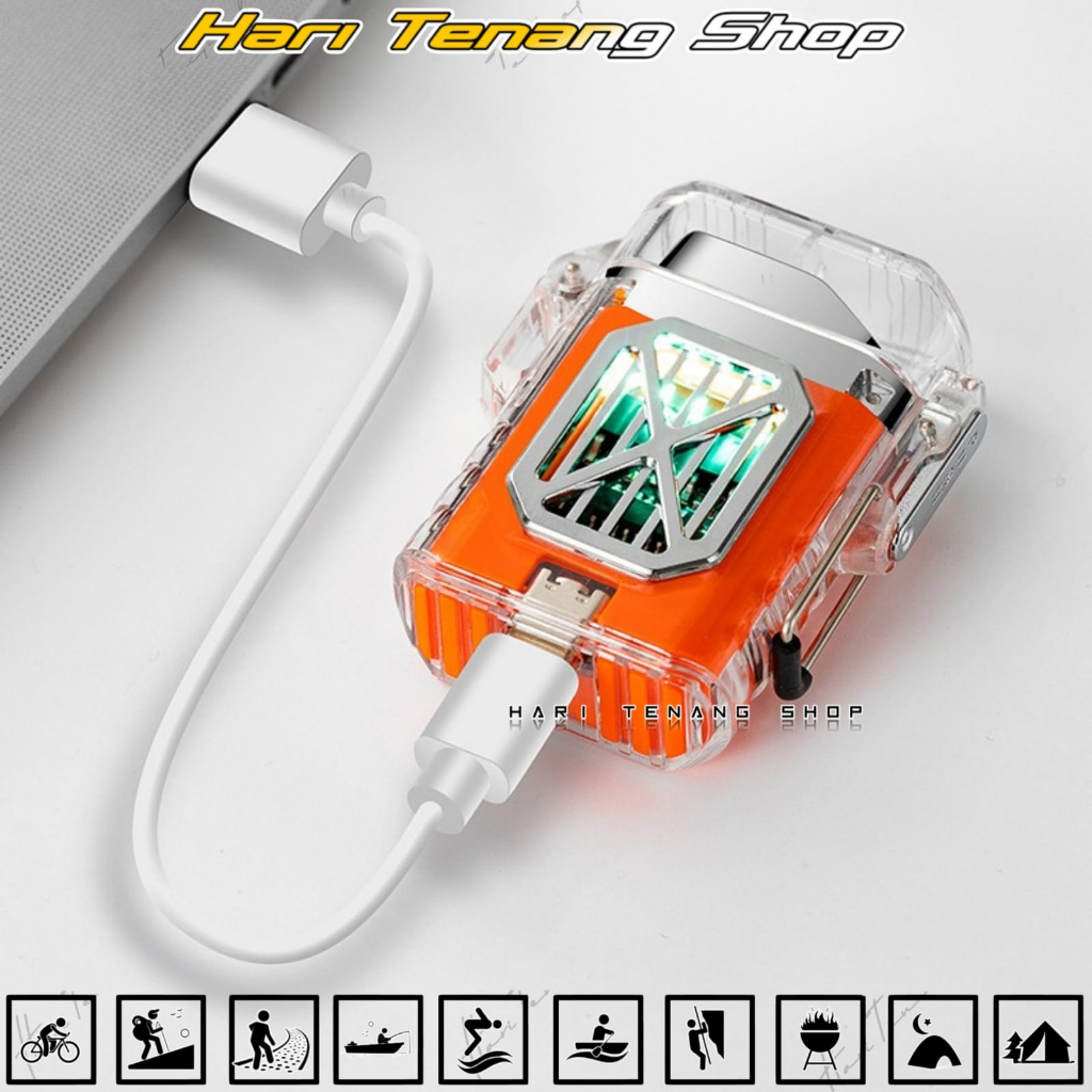 korek usb elektrik/korek outdoor/korek waterproof/korek transparan K29