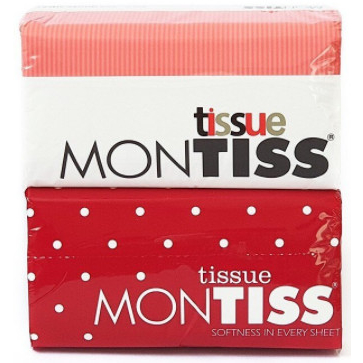 Tisu Wajah Montiss 250s 2ply / Facial Tissue Montis 250 Sheets 2 Ply Lembut Murah