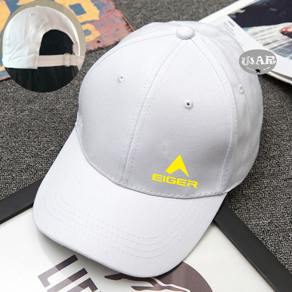 Topi Baseball Eiger Little Yellow Premium hat pria distro  original 100% casual korean style sport w