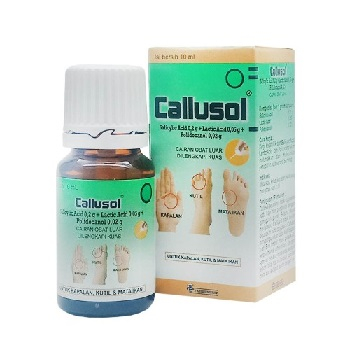 Callusol Obat Kutil dan Mata Ikan Callusol Cair Calusol