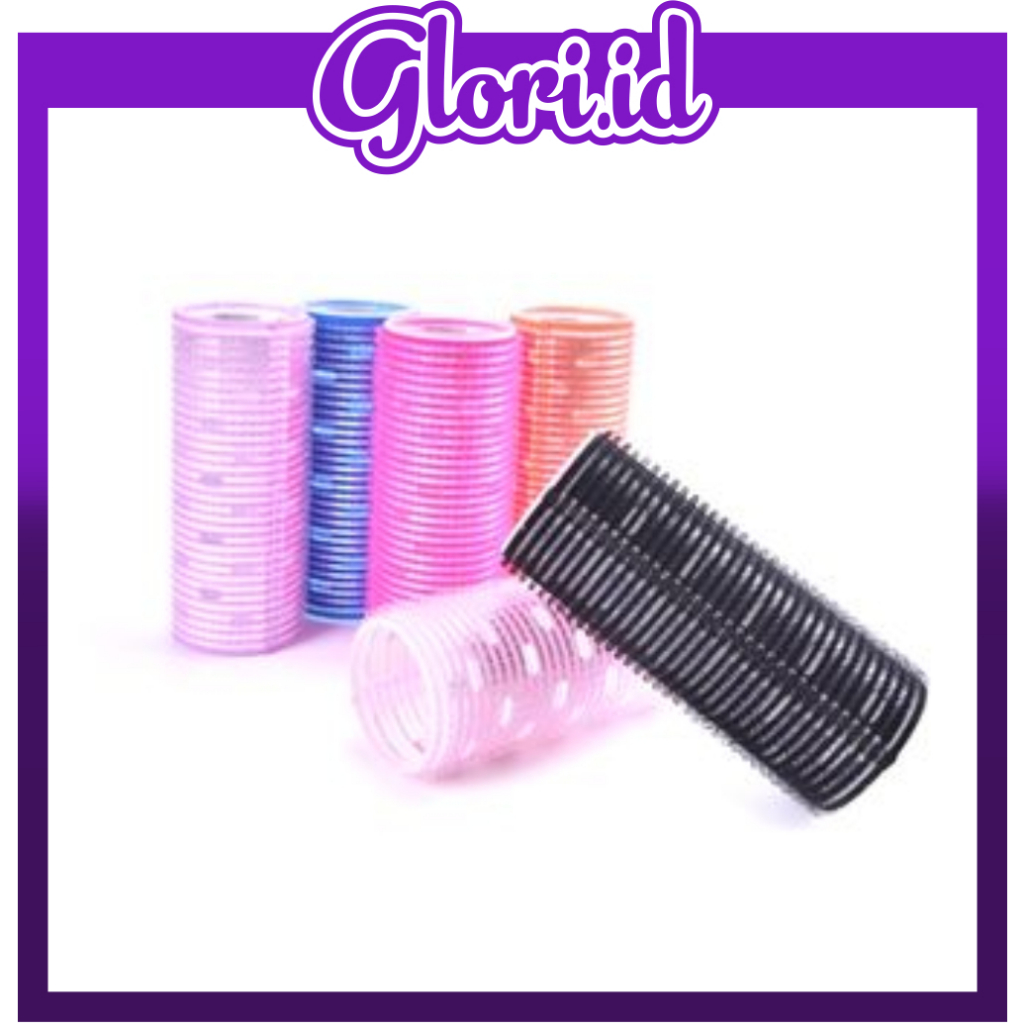 GLORI.ID Roll Rambut Besar Ala Korea Gulungan Rambut Satuan Hair Rollers Roll Rambut Magic Curler Pe