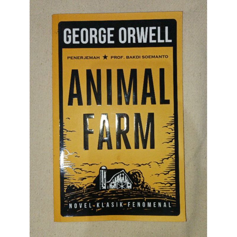 Preloved novel Animal Farm George Orwell