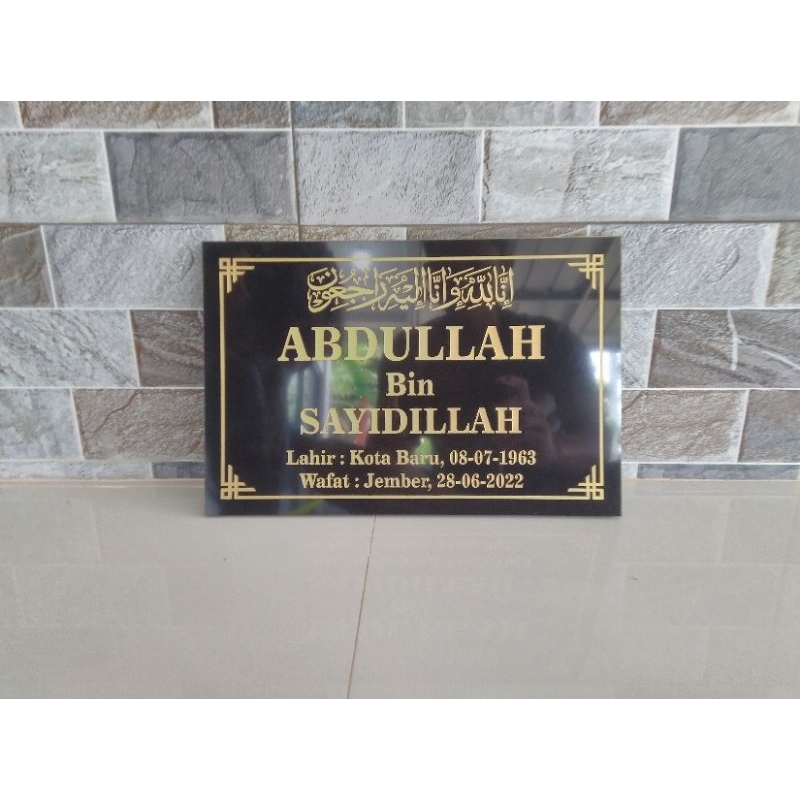 BATU NISAN UKURAN 25X30